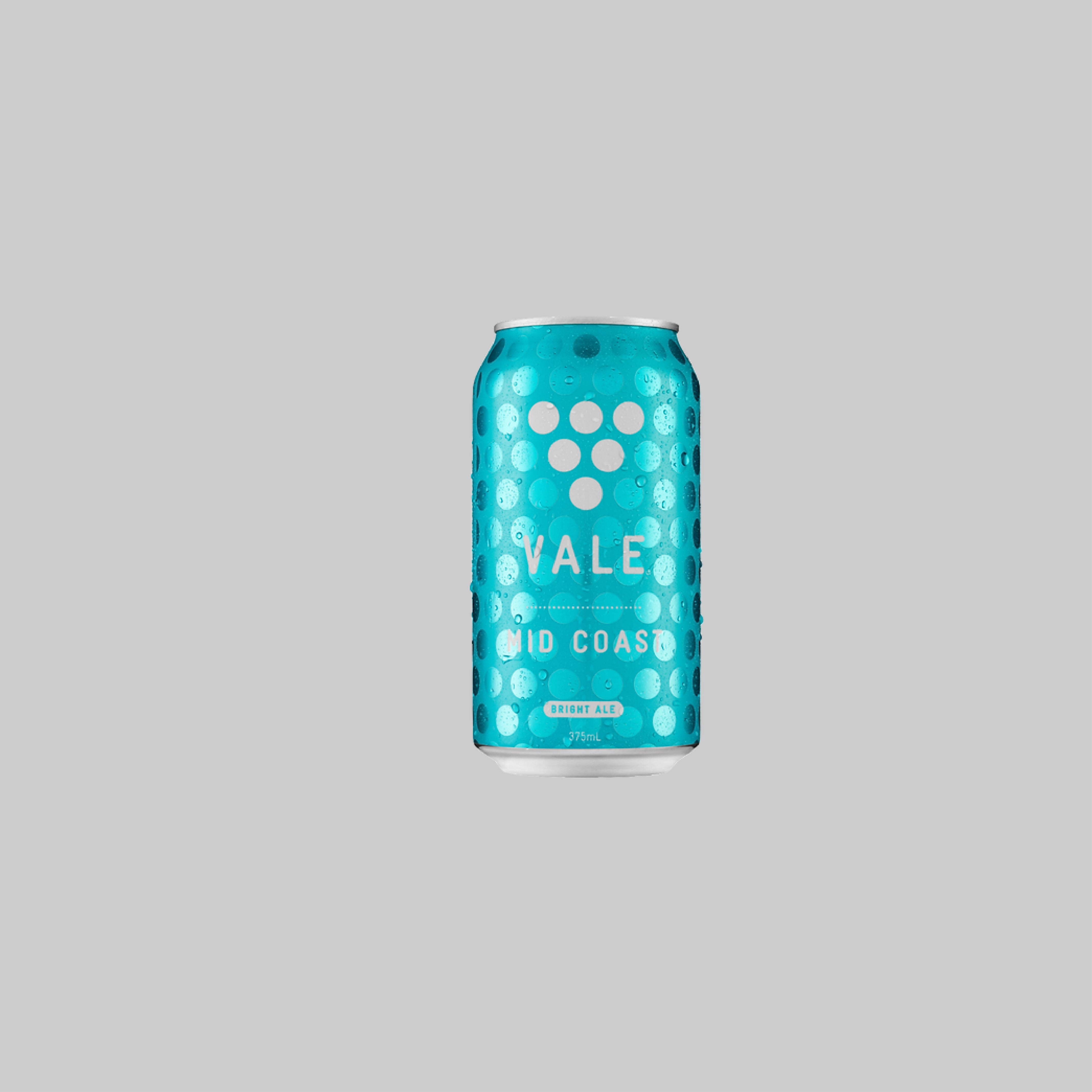 Vale Mid Coast Bright Ale Can 375ml 3.5% | Time2Drink